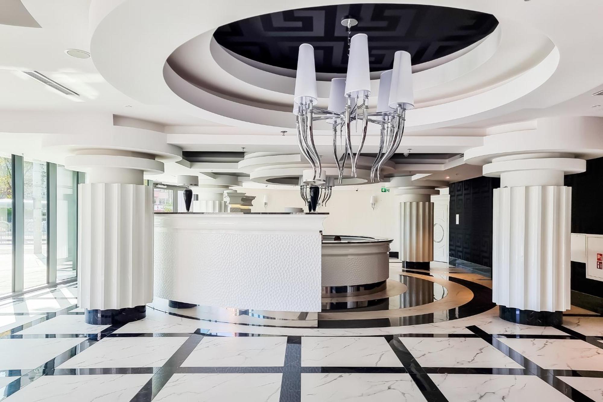 שצ'צ'ין Hanza Tower Apartment No 628 - 6Th Floor, Balcony, Swimming Pool מראה חיצוני תמונה