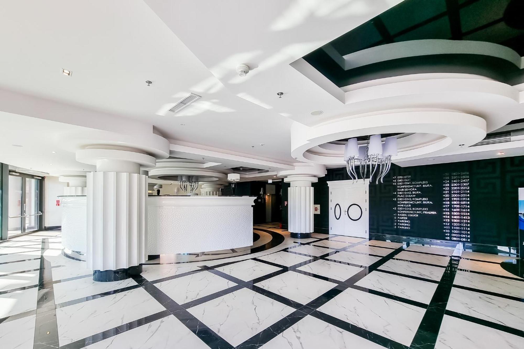 שצ'צ'ין Hanza Tower Apartment No 628 - 6Th Floor, Balcony, Swimming Pool מראה חיצוני תמונה