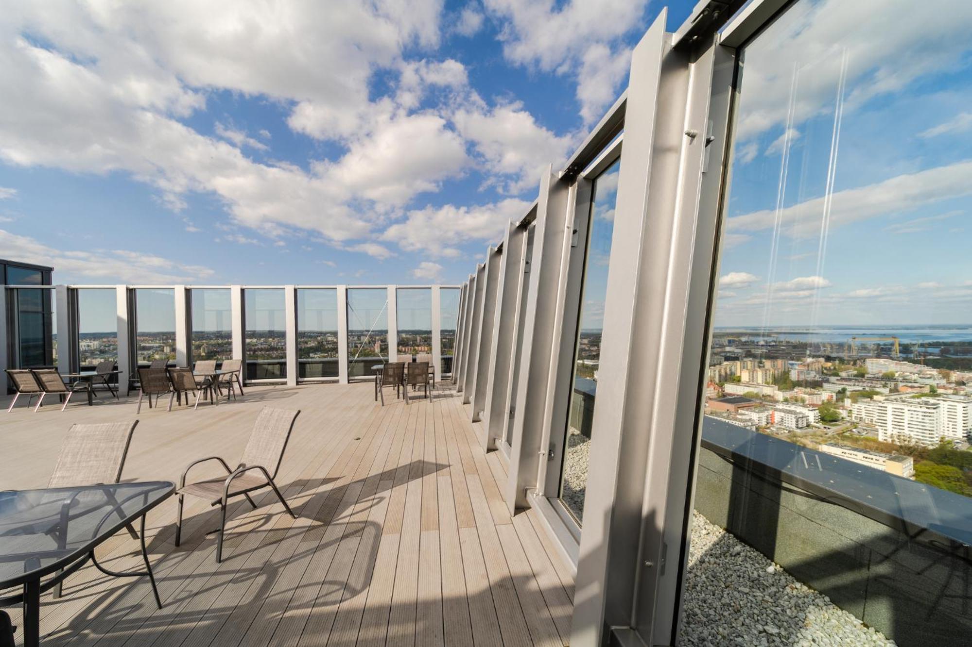 שצ'צ'ין Hanza Tower Apartment No 628 - 6Th Floor, Balcony, Swimming Pool מראה חיצוני תמונה