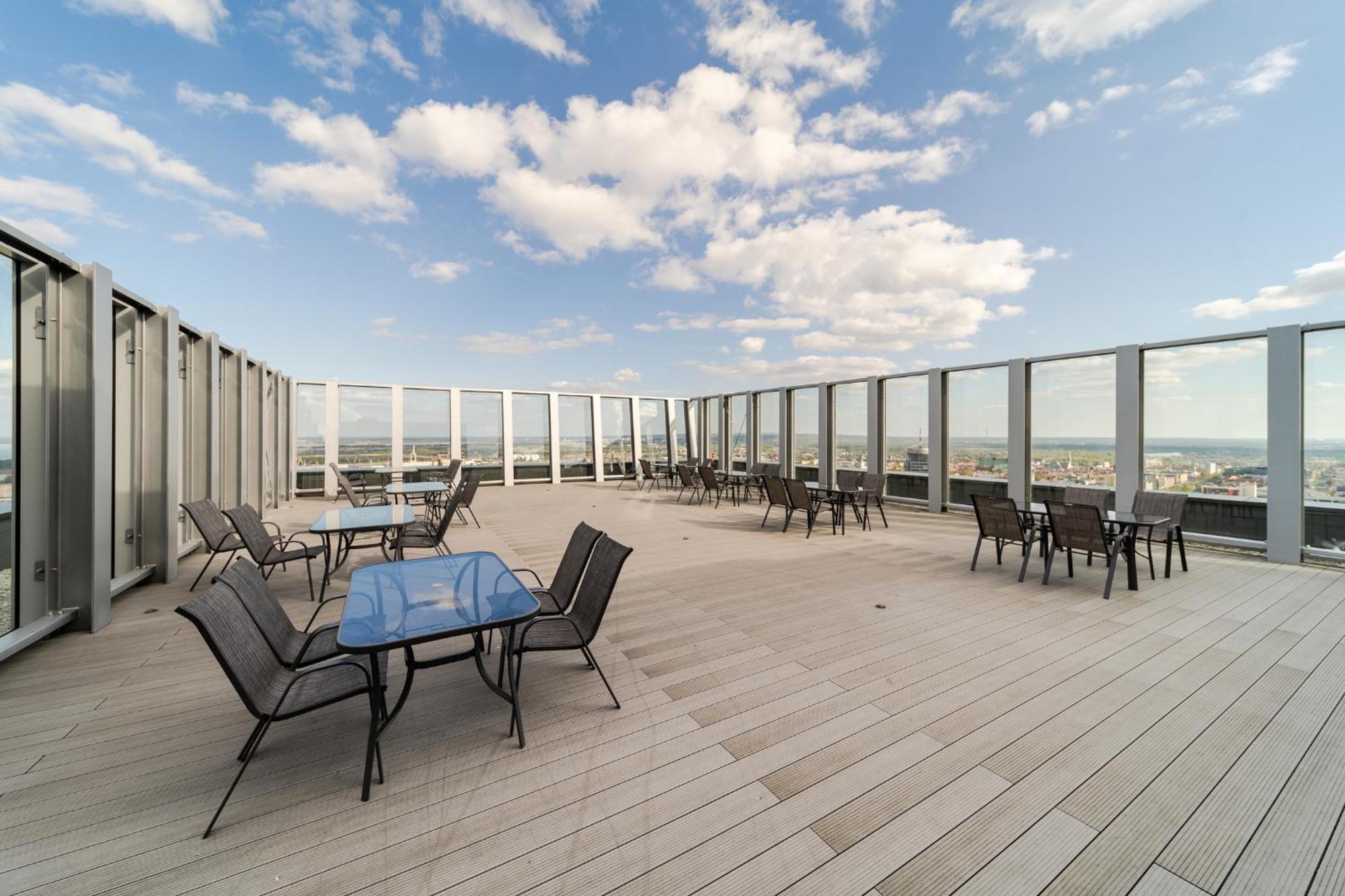 שצ'צ'ין Hanza Tower Apartment No 628 - 6Th Floor, Balcony, Swimming Pool מראה חיצוני תמונה